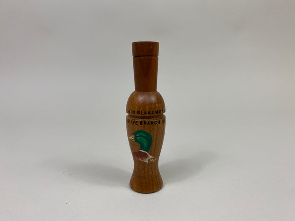 Jim Blakemore Hand Painted Duck Call (#T17)