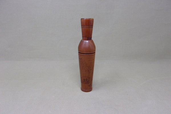 Tom Dennison with Carved Scenery on Barrel (#T66)