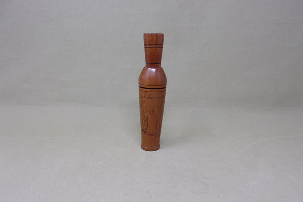 Tom Dennison with Carved Scenery on Barrel (#T66)