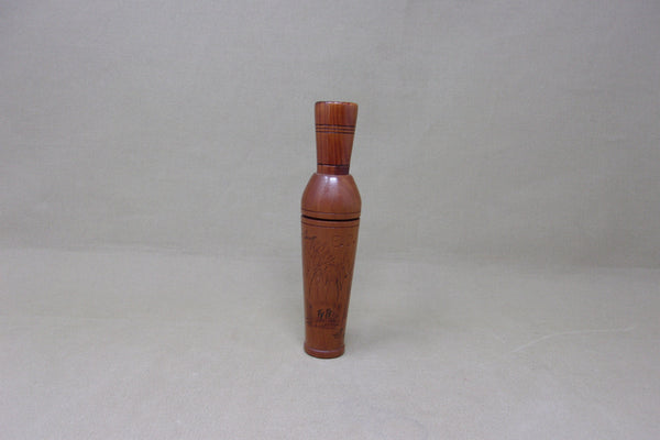 Tom Dennison with Carved Scenery on Barrel (#T66)