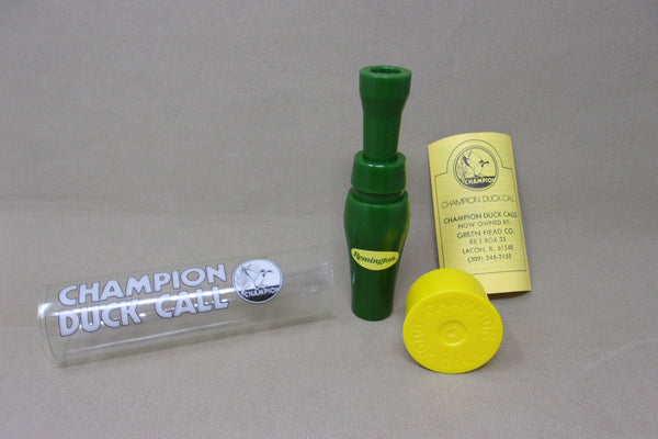 Remington Champion Duck Call in Tube with Paperwork (#T97)