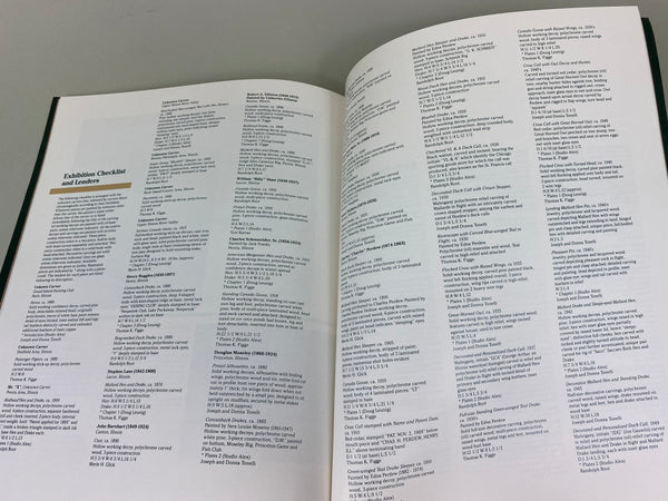 The Wooden Bird, Heritage Bird Carvers of the Upper Illinois River Valley