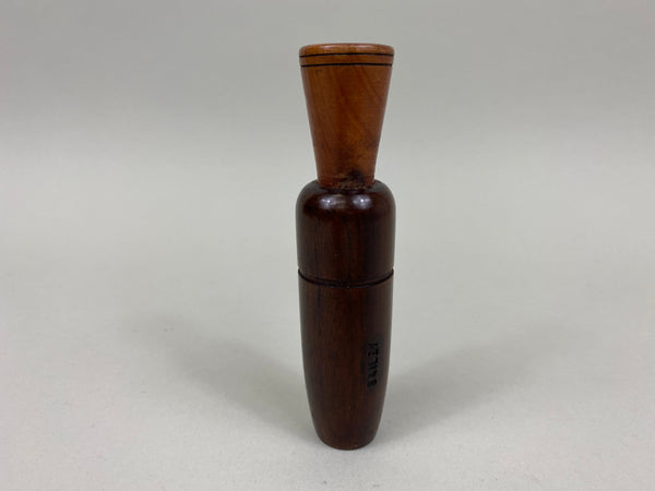 Fred Bailey Duck Call, Brand on Barrel (#V22)