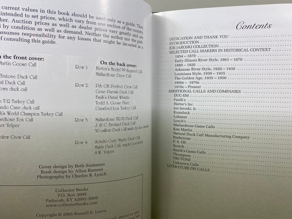 The Art of American Game Calls by Russell E. Lewis