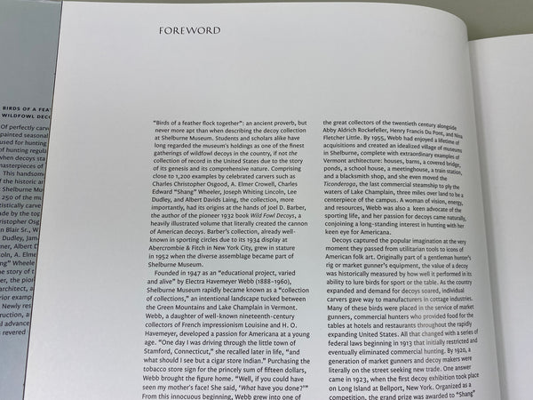 Birds Of A Feather WIldfowl Decoys At The Shelburne Museum