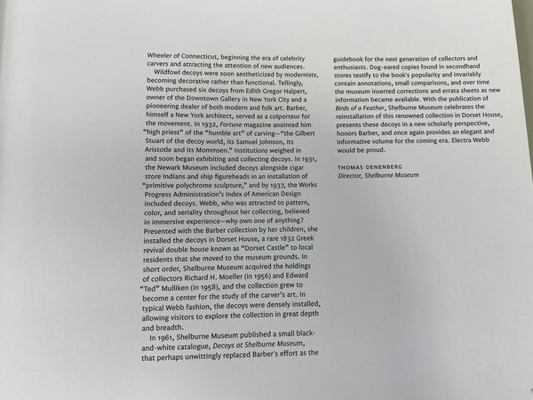 Birds Of A Feather WIldfowl Decoys At The Shelburne Museum