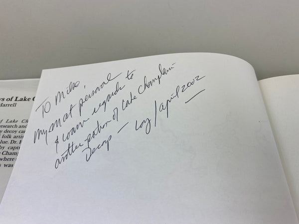 Decoys of Lake Champlain by Dr. Loy S. Harrell