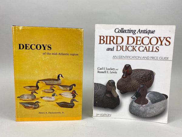 2 Books-Collecting Antique Bird Decoys and Duck Calls, and Decoys of the Mid-Atlantic Region