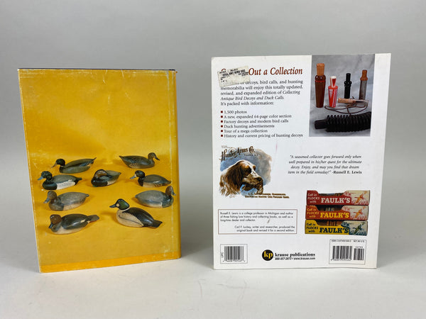 2 Books-Collecting Antique Bird Decoys and Duck Calls, and Decoys of the Mid-Atlantic Region