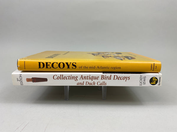 2 Books-Collecting Antique Bird Decoys and Duck Calls, and Decoys of the Mid-Atlantic Region