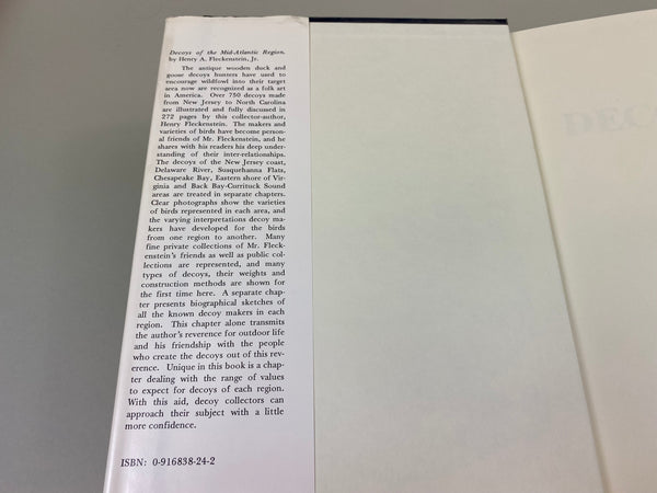 2 Books-Collecting Antique Bird Decoys and Duck Calls, and Decoys of the Mid-Atlantic Region