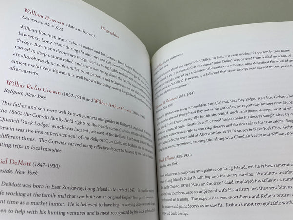 The Decoys of Long Island Exhibited at the Ward Museum of Wildfowl Art