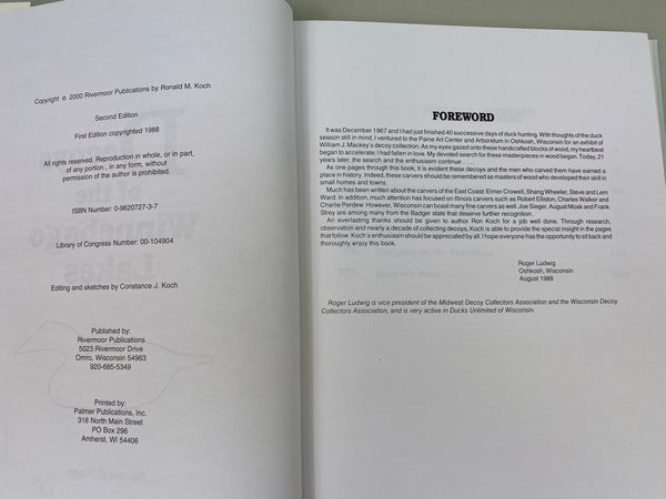 Decoys of the Winnebago Lakes by Ronald M. Koch