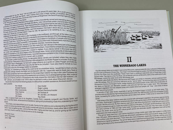 Decoys of the Winnebago Lakes by Ronald M. Koch