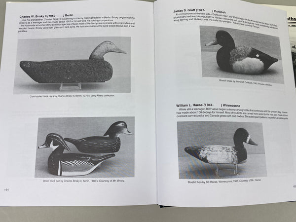 Decoys of the Winnebago Lakes by Ronald M. Koch