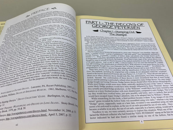 Detroit Decoy Dynasty The Factory Decoys of Petersen, Dodge, and Mason by Ron Sharp and Bill Dodge