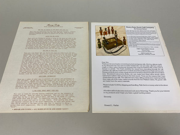 Duck Calls an Enduring American Folk Art by Howard Harlan