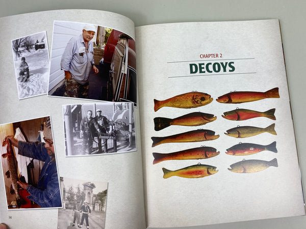 Duluth Fish Decoys by artist David E. Perkins, book written by Richard and Raymond Bonin