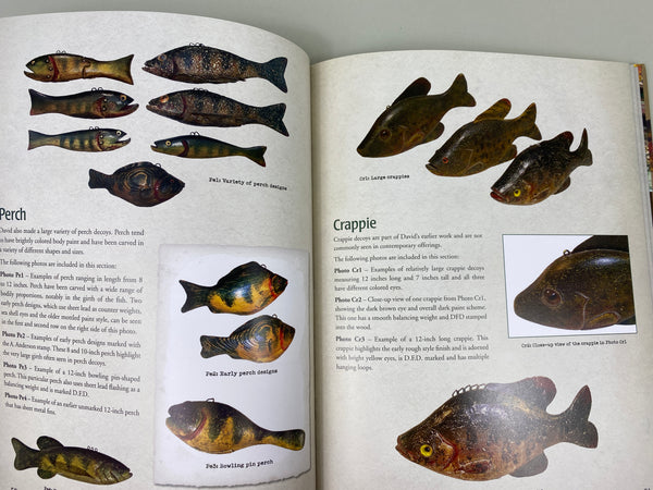 Duluth Fish Decoys by artist David E. Perkins, book written by Richard and Raymond Bonin