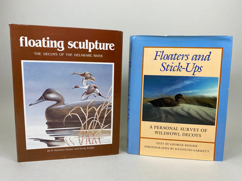 Lot of Two Books- Floating Sculpture The Decoys of The Delaware River & Floaters & Stick-Ups