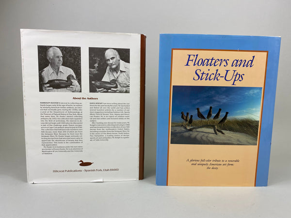 Lot of Two Books- Floating Sculpture The Decoys of The Delaware River & Floaters & Stick-Ups