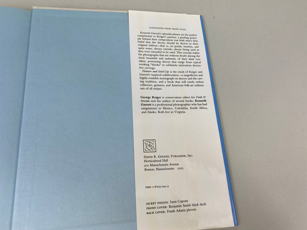 Lot of Two Books- Floating Sculpture The Decoys of The Delaware River & Floaters & Stick-Ups