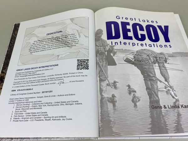 Great Lakes Decoy Interpretations, by Gene & Linda Kangas