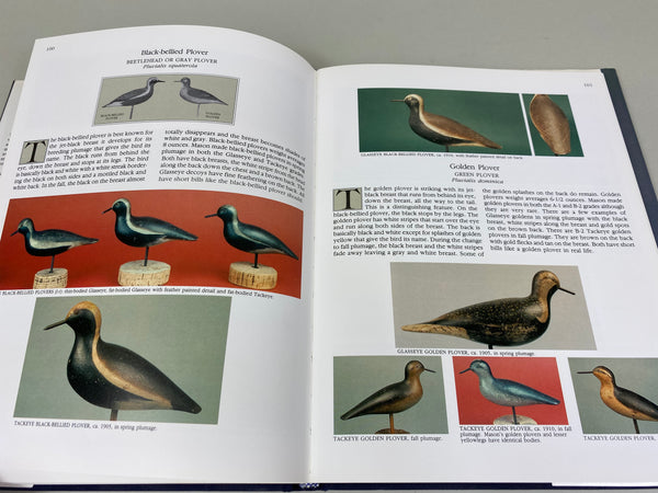 Mason Decoys A Complete Pictorial Guide, Hardcover Book