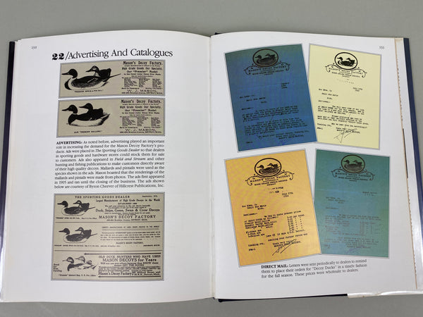 Mason Decoys A Complete Pictorial Guide by Russ J. Goldberger & Alan G. Haid