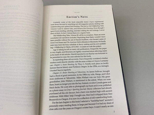 Old Wildfowling Tales 1877-1910 Volume III, by Worth Mathewson