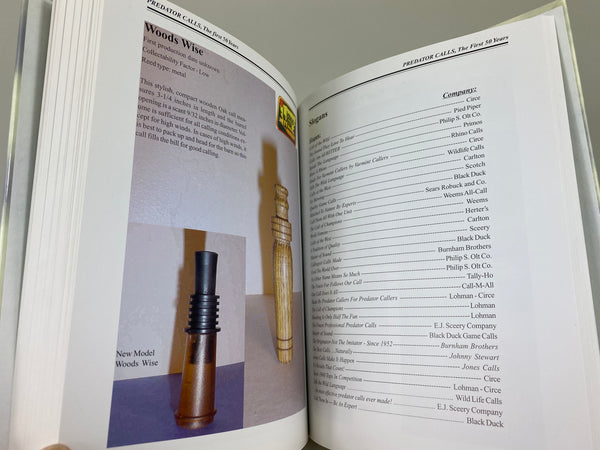 Predator Calls The First 50 Years by Jay Nistetter and Al Lux