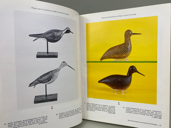 The Rare Decoy Collection of George Ross Starr, Jr., M.D.