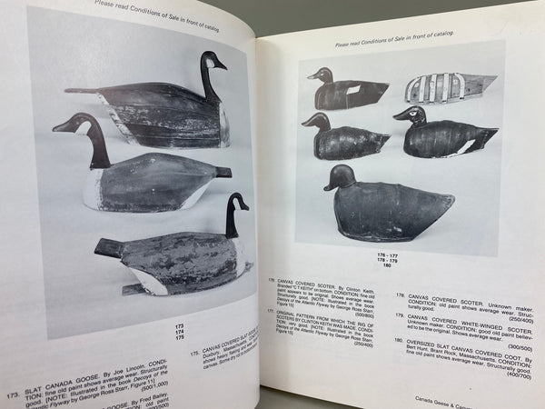 The Rare Decoy Collection of George Ross Starr, Jr., M.D.