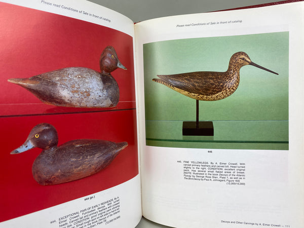 The Rare Decoy Collection of George Ross Starr, Jr., M.D.