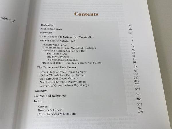 Saginaw Bay Waterfowl Hunting and Decoy Carvers, by William Stout