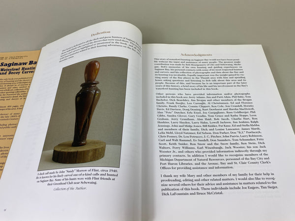 Saginaw Bay Waterfowl Hunting and Decoy Carvers, by William Stout