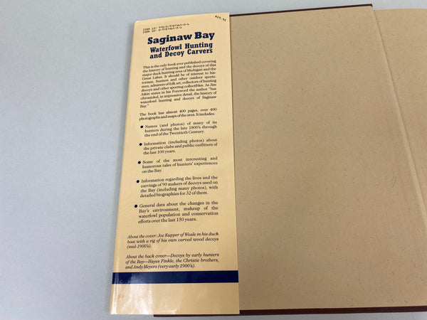 Saginaw Bay Waterfowl Hunting and Decoy Carvers, by William Stout