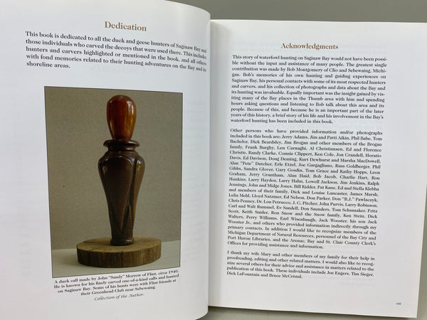 Saginaw Bay Waterfowl Hunting and Decoy Carvers, by William Stout