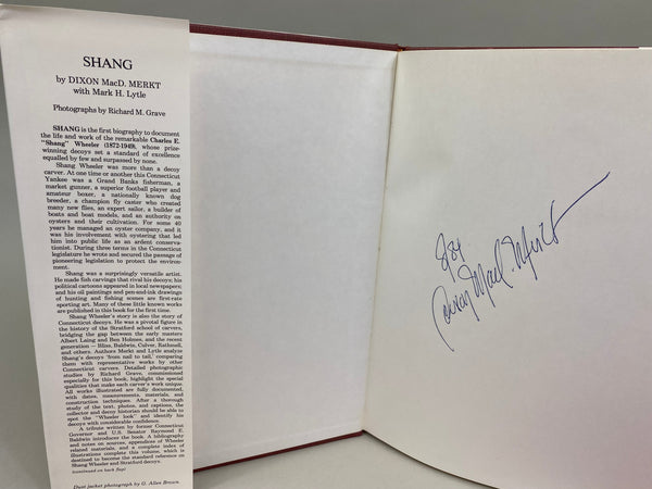 Shang, Biography of Shang Wheeler, by Merkt & Lytle