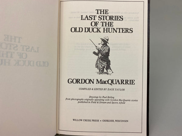 Stories of the Old Duck Hunters- Trilogy, by Gordon MacQuarrie
