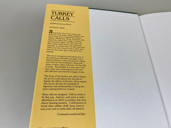 Turkey Calls An Enduring American Folk Art by Howard L. Harlan