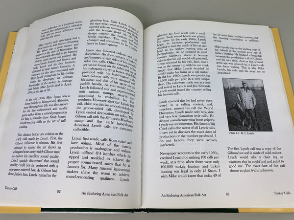 Turkey Calls An Enduring American Folk Art by Howard L. Harlan