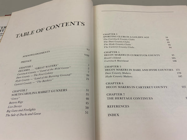 Waterfowl Heritage North Carolina Decoys And Gunning Lore by Wm. Neal Conoley, Jr.