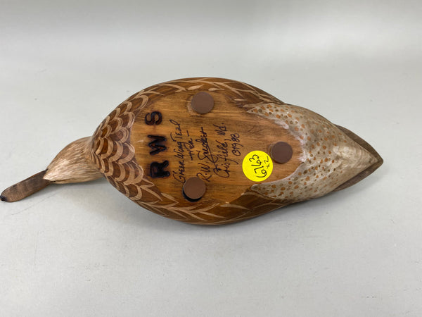 R. W. Smoker Green Wing Teal Pair (#6763)