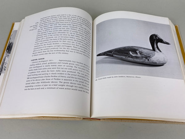 Decoys and Decoy Carvers of Illinois, Parmalee and Lewis, Hard Cover (Illinois River Book)