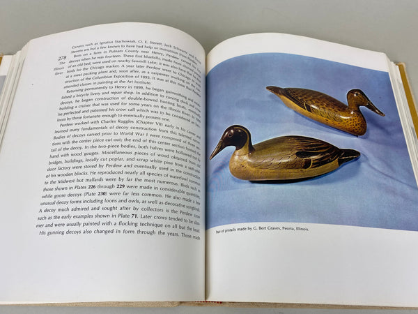 Decoys and Decoy Carvers of Illinois, Parmalee and Lewis, Hard Cover (Illinois River Book)