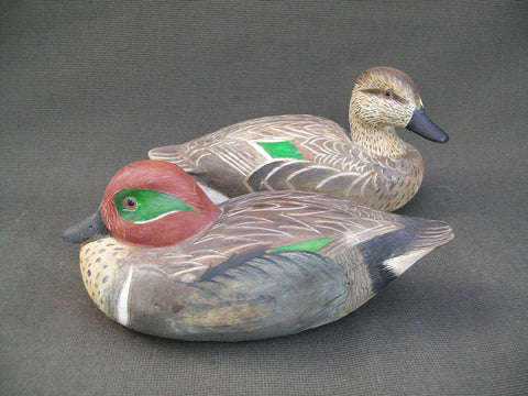 Walt Spayer Pair Green Wing Teal  (#104)