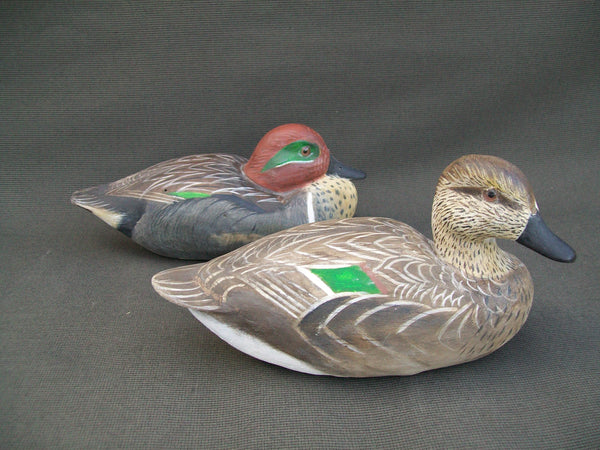 Walt Spayer Pair Green Wing Teal  (#104)