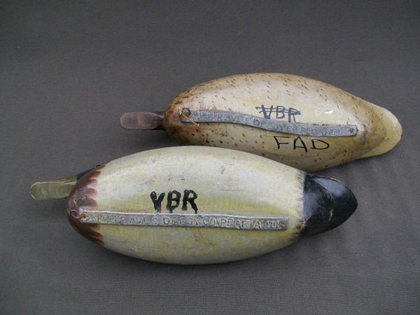 Fantastic Pair of Bert Graves Mallards Original Paint with weights
