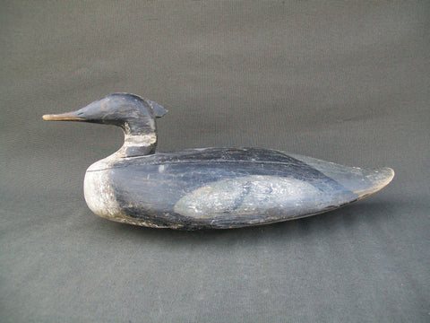 Maine Merganser working decoy with weight